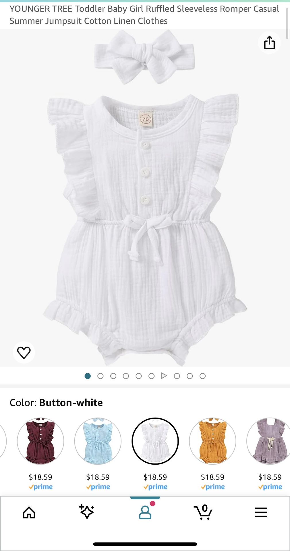 New Baby Dresses/rompers
