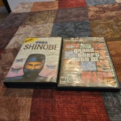 Sega Shinobi &ps2 Grand Theft Auto 3