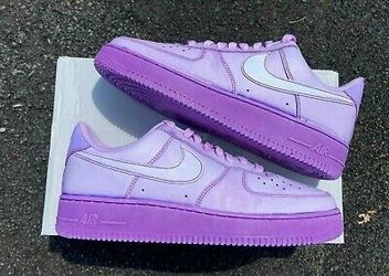 Custom Purple Dyed Af1 or Any Color