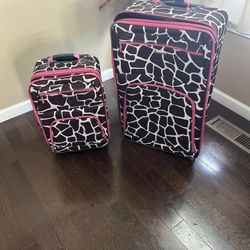 2 Suitcases For Sale Like New 