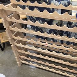 Solid Wood Wine Rack