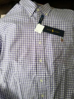 large Polo button up
