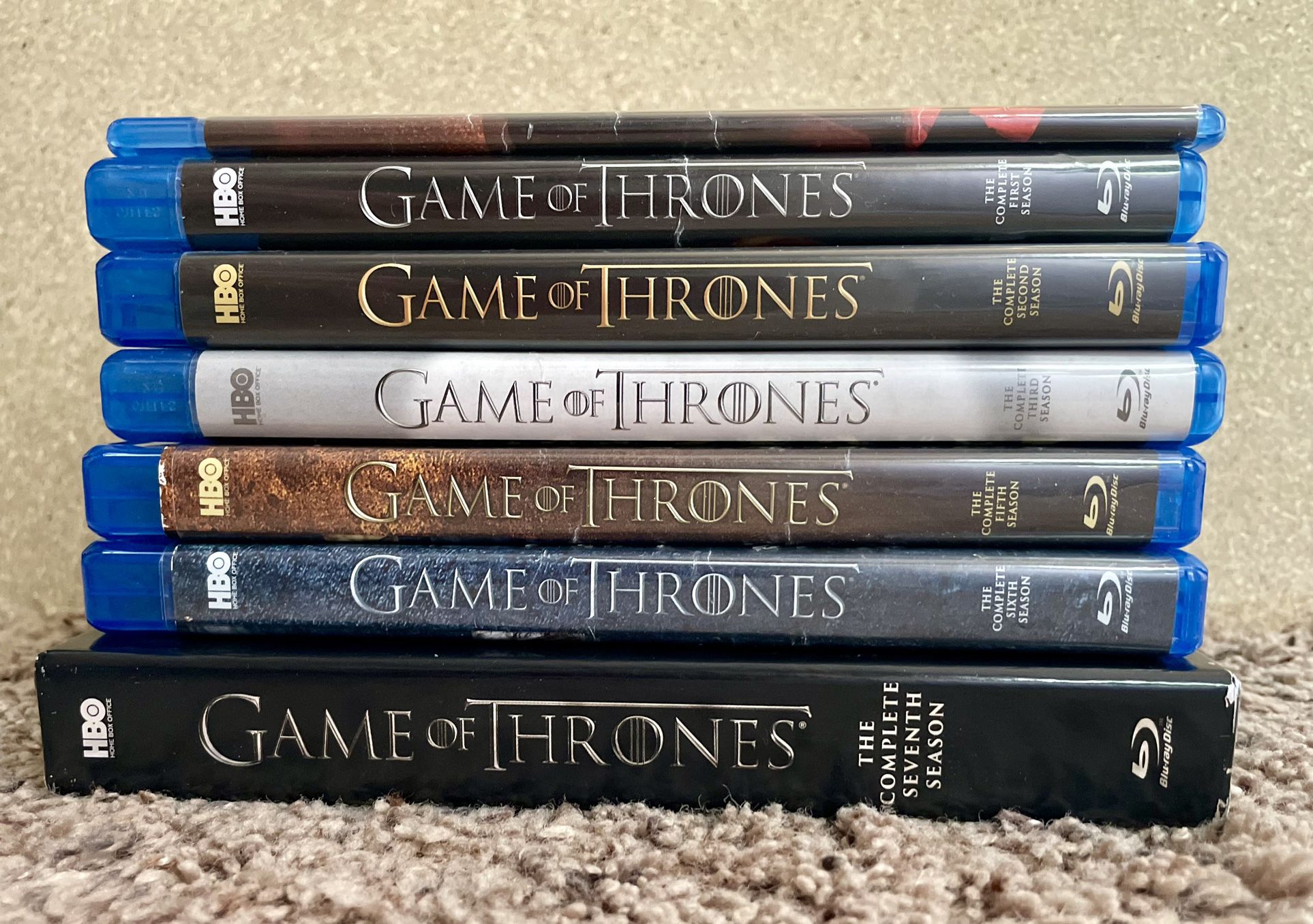 Game Of Thrones Blu Ray Lot 