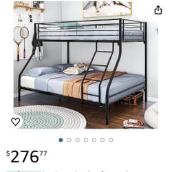 Bunk Bed Twin Over Full