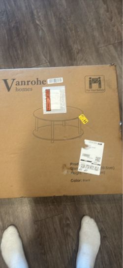 Living room table (black)