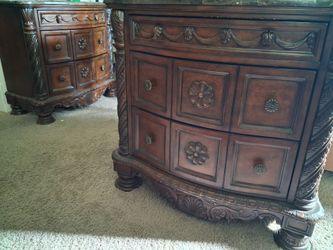 Tall nightstands. ASHLEY furniture