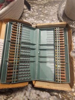 Btu and orifice 42 piece  drill  bit set anderson and forrester