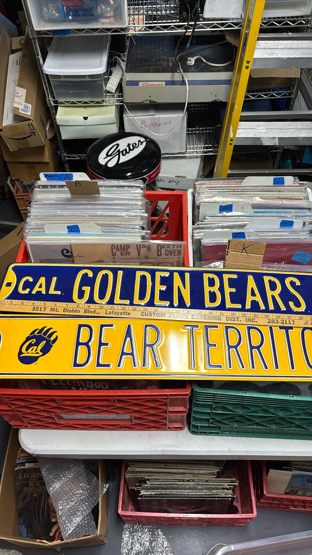 California Golden Bears Street Signs