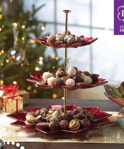 Princess House poinsettia navideña 