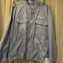 Columbia rain jacket 