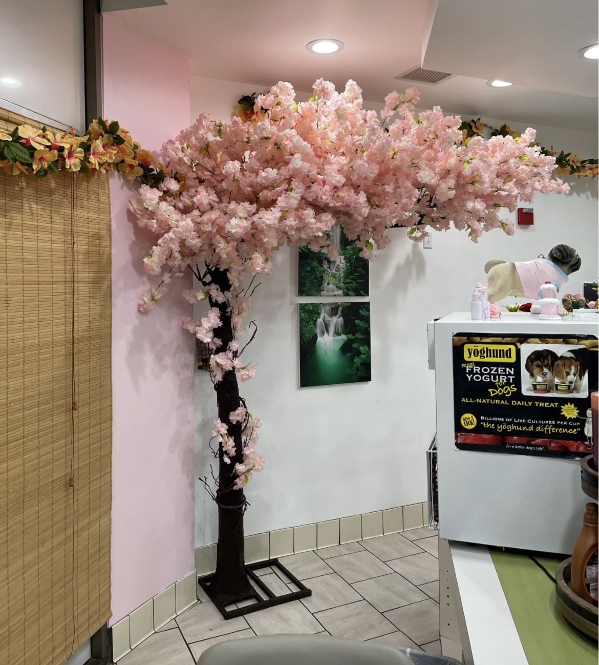 Faux Cherry Blossom Tree 