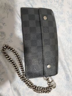 Authentic Louis Vuitton Damier Graphite Accordion Wallet