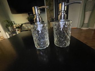 Crystal Soap Dispensers