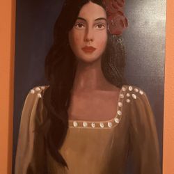 Painting, Native Girl Wall Art