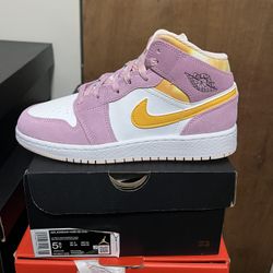 Jordan 1 Mid Arctic Pink 5.5Y