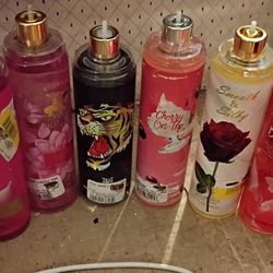 Body Spray And Dove Body Was 