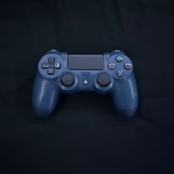 Blue Ps4 Controller 