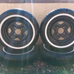 13x5 steel wheels