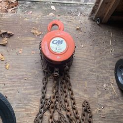 3 Ton CM. Chain Hoist