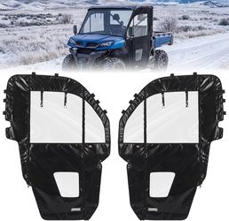 KEMIMOTO Soft Cab Doors for CFMOTO UFORCE 1000 2019-2026 Zipper Enclosure