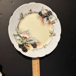 J.P.L. France Limoges porcelain plate