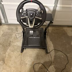 PS5 Racing Wheel + Pedals + Stand – Cheap & Ready to Use