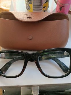 RAY-BAN META (GEN 3) WAYFARER CLEAR with case
