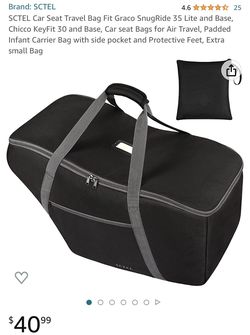 Car Seat Travel bag STILL IN BAG! Brand New!