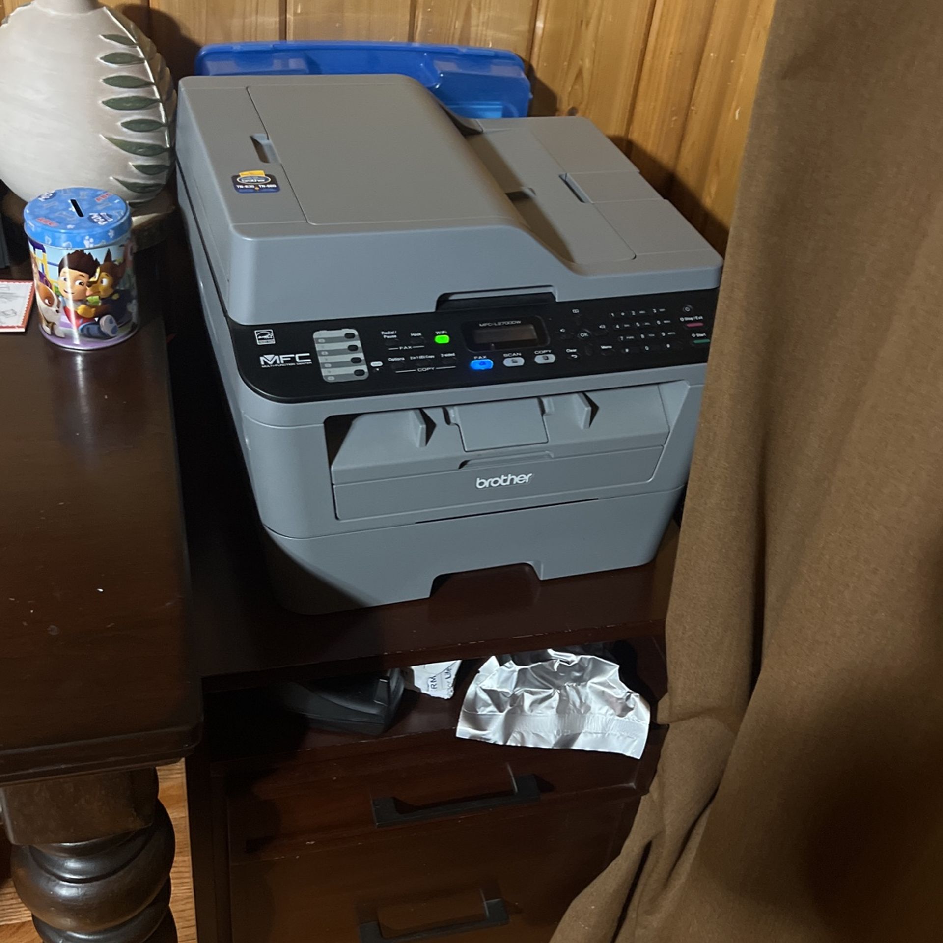 Brother  Laser Wireless Printer Scanner Fax All In One