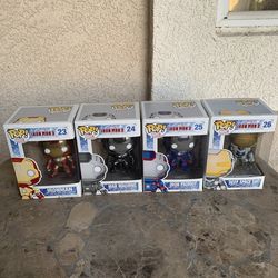 Marvel Iron Man 3 Funko Pop! Collection (Set of 4) - Vaulted/Retired