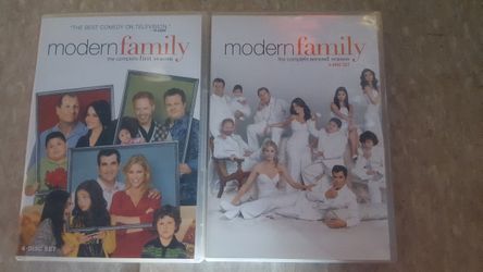 Modern Family DVDs (Season 1 & 2)