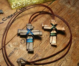Beautiful Handmade Cross necklace Crosses of the Spirit