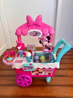Minnie Mouse Ice Cream Cart