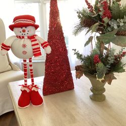 Christmas Decor Lot 
