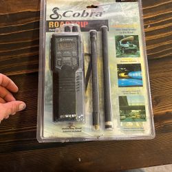 CB Handheld Radio And Antenna 