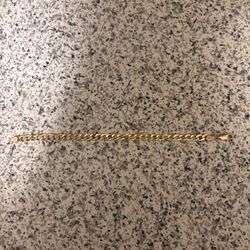 Cuban Style Gold Bracelet 14kt