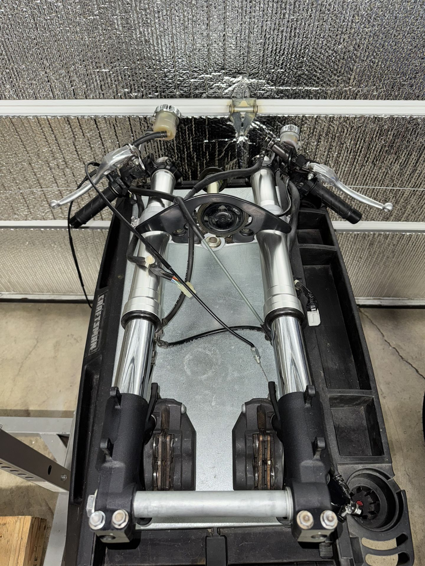 07 Honda CBR 1000 RR Complete Front End Fork Suspension