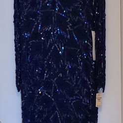 Dress  1980's  Eves Allure Sequined Dress VTG