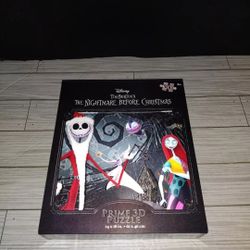 The Nightmare Before Christmas Prime 3D Puzzle 500 Pcs Jack Skellington-Sealed