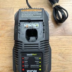 Ryobi ONE+ 18V Charge Center Battery Charger for All Type One+ Batteries