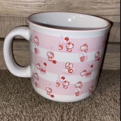 Hello Kitty Strawberry Milk Mug