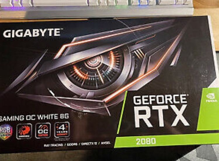 GIGABYTE GeForce RTX 2080 8GB GDDR6 Graphics Card (GV-N2080GAMINGOC WHITE-8GC)