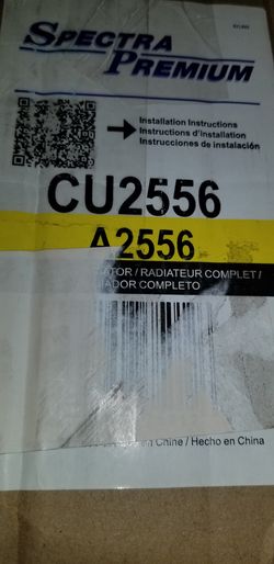 Radiator Spectra premium CU 2556 for Audi