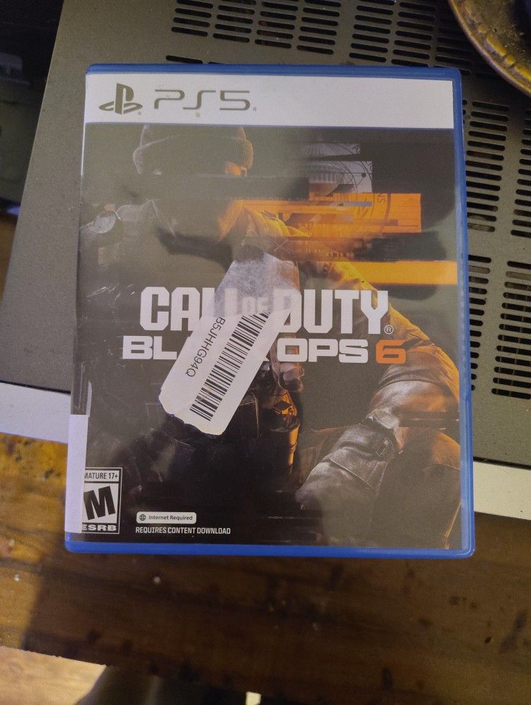 PS5 Call Of Duty Black Ops 6