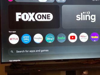 TCL GOOGLE TV 55 inches