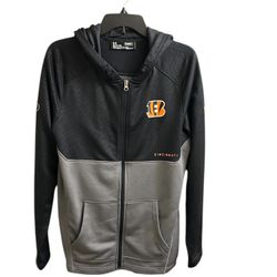 Under Armour Cincinnati Bengals Combine Authentic Size Small Mens Hooded Jacket