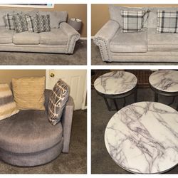 Living Room Set/tables ( Must Be Able To Pick Up)