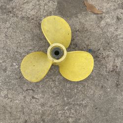 Yellow Boat Prop