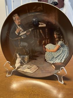Norman Rockwell Plate 