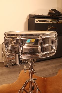 70’s Ludwig Pointed B/O Badge Supraphonic Snare Drum